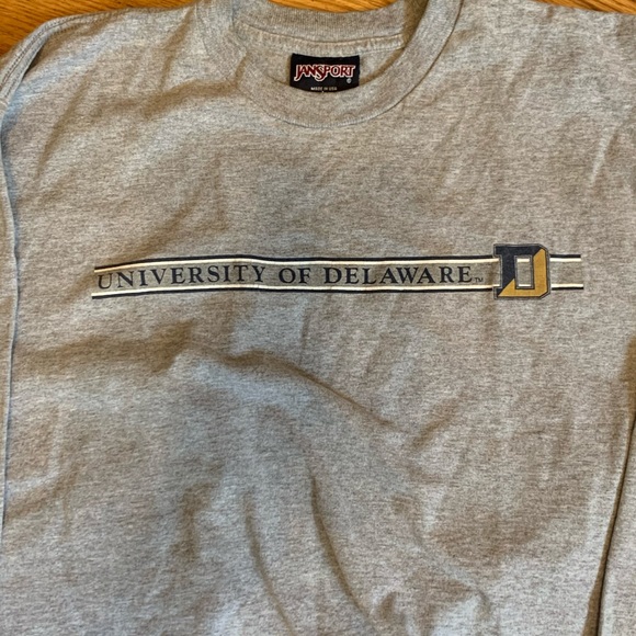 MOVING SALE -Vtg Jansport University of Del long sleeve -BUNDLES/OFFERS ACCEPTED - Picture 3 of 5